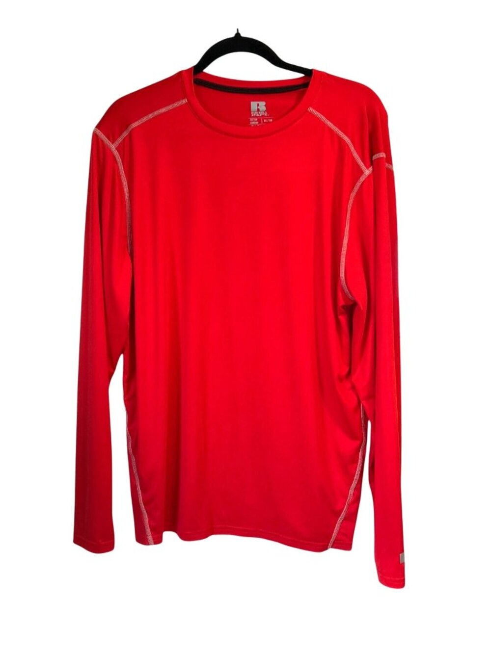 Russell Athletic Red Long Sleeve Dri-Power Performance Shirt Size XL